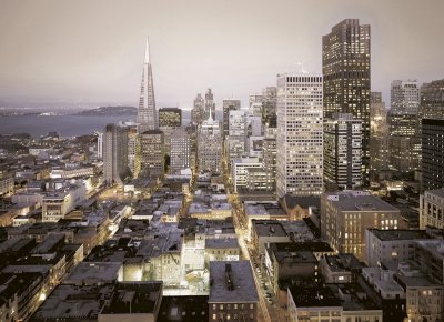 Fototapety Komar 8 dílné / fototapeta na zeď 8 dílná San Francisco 8-709 (368 x 254 cm)