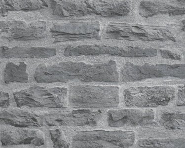 Vliesová tapeta na stěnu šedá kámenná zeď 31944-2 / Tapety na zeď 319442 Wood´n Stone 2 (0,53 x 10,05 m) A.S.Création