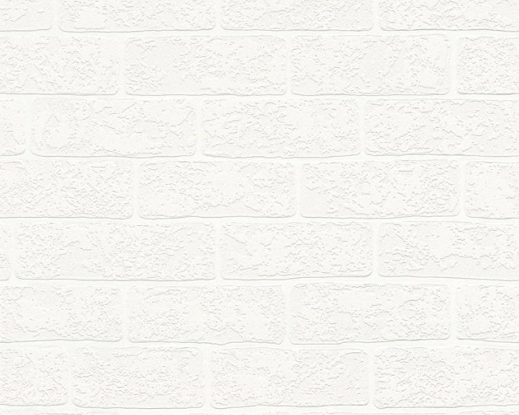 Vliesová tapeta 35981-1 bílá cihla / Tapety na zeď 359811 Wood´n Stone 2 (0,53 x 10,05 m) A.S.Création