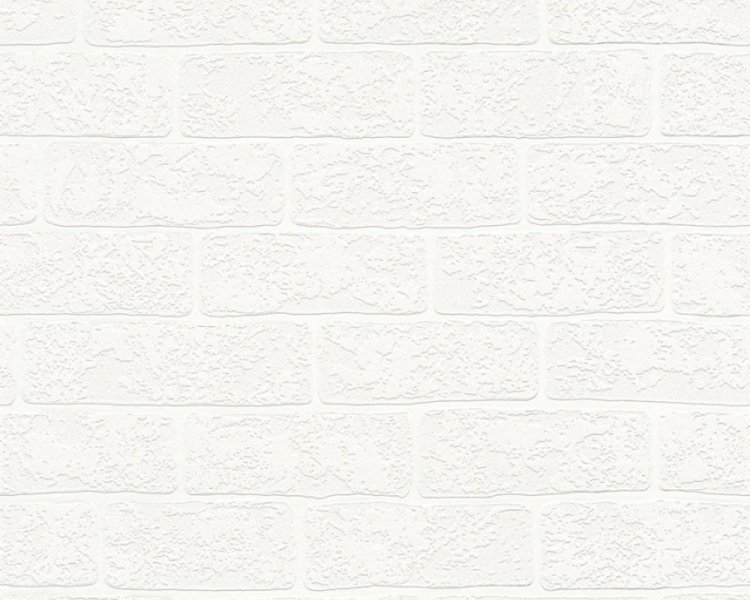 Vliesová tapeta 35981-1 bílá cihla / Tapety na zeď 359811 Wood´n Stone 2 (0,53 x 10,05 m) A.S.Création