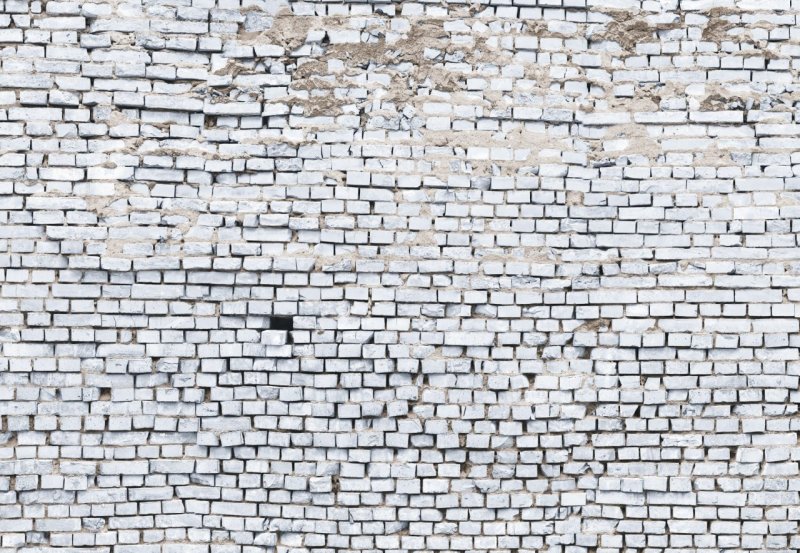 Fototapeta 3D Bílé cihly White Brick 8-881 / Obrazové tapety a fototapety na zeď Komar (368 x 254 cm)