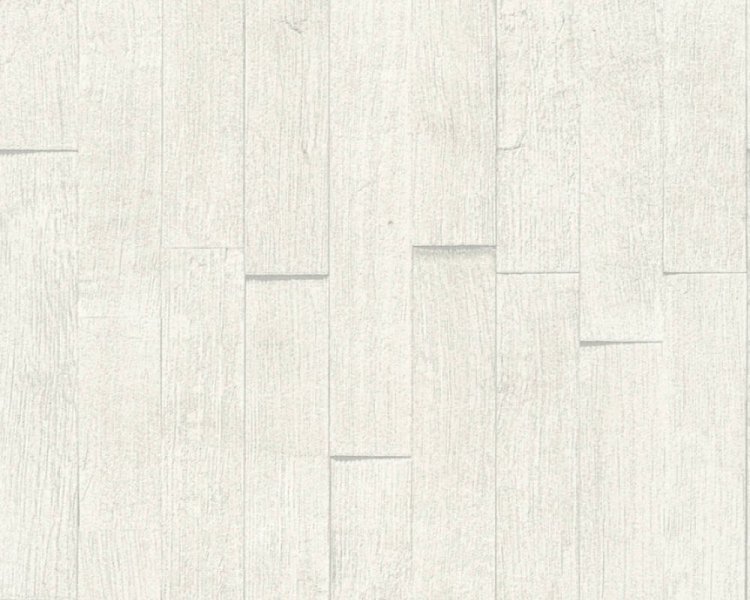 Vliesová tapeta 35584-2 krémově šedé dřevo / Tapety na zeď 355842 Wood´n Stone 2 (0,53 x 10,05 m) A.S.Création