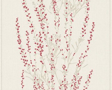 Vliesová tapeta 372674 větve, červená, béžová / Vliesové tapety na zeď  37267-4 Blooming (0,53 x 10,05 m) A.S.Création