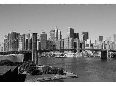 Vliesová fototapeta Manhattan v šedé barvě 375 x 250 cm + lepidlo zdarma / MS-5-0010 vliesové fototapety na zeď DIMEX