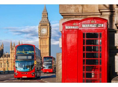 Vliesová fototapeta Big Ben 375 x 250 cm + lepidlo zdarma / MS-5-0018 vliesové fototapety na zeď DIMEX