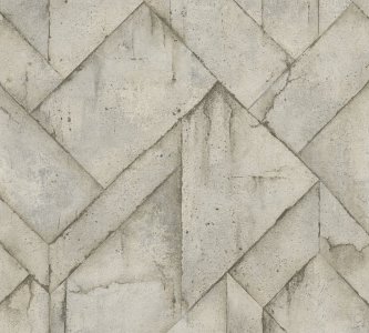 Moderní vliesová tapeta grafický vzor, barva béžová, hnědá, šedá 377414 / Tapety na zeď 37741-4 Industrial (0,53 x 10,05 m) A.S.Création