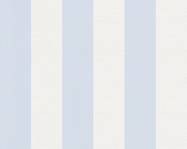 Vliesová tapeta modré a bílé pruhy 314024 / Tapety na zeď 3140-24 Maison Charme (0,53 x 10,05 m) A.S.Création