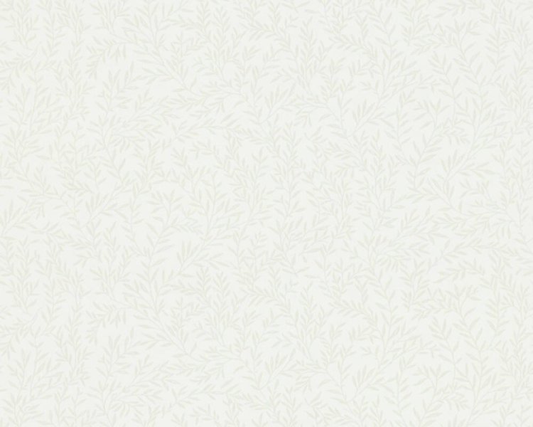 Vliesová tapeta rustikální, révové listy - bílá, zelená 390731 / Tapety na zeď 39073-1 Maison Charme (0,53 x 10,05 m) A.S.Création
