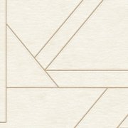Vliesová tapeta geometrická krémová, zlatá 4002391181 (0,53 x 10,05 m) A.S.Création