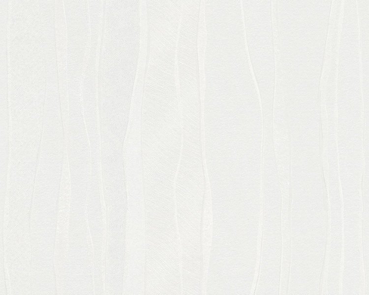 Vliesová tapeta bílé pruhy, vlnky 93529-1 / vliesové tapety na zeď OK 5 935291 (0,53 x 10,05 m) A.S.Création