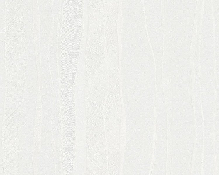 Vliesová tapeta bílé pruhy, vlnky 93529-1 / vliesové tapety na zeď OK 5 935291 (0,53 x 10,05 m) A.S.Création