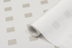 Statická dekorativní fólie na sklo Kostičky - Caree, zamezuje průhledu - vitráž, 45 x 150 cm - značkové adhezivní tapety d-c-fix