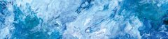 Samolepicí fototapeta na kuchyňskou linku Modrý abstrakt KI-260-158 / Fototapety do kuchyně Dimex (260 x 60 cm)