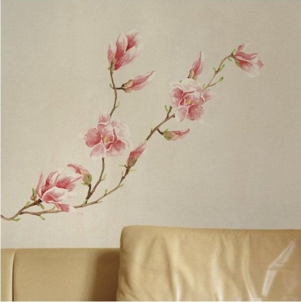 Samolepicí dekorace 15cm x 31cm na zeď Crearreda Magnolia 59155