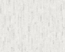 Moderní grafická vliesová tapeta na zeď bílá, šedá, geometrický vzor. Exkluzivní, vysoce kvalitní a odolná vliesová tapeta z kolekce Stylish značky Dekens
