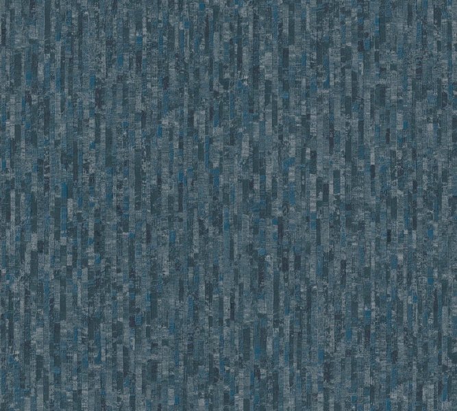 Vliesová tapeta modrá, grafický vzor 654-04 / Tapety na zeď Stylish 100408 (0,53 x 10,05 m) Dekens