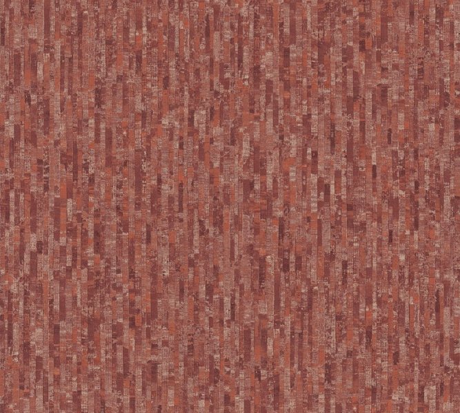 Vliesová tapeta oranžová, hnědá, červená, grafický vzor 654-06 / Tapety na zeď Stylish 100410 (0,53 x 10,05 m) Dekens