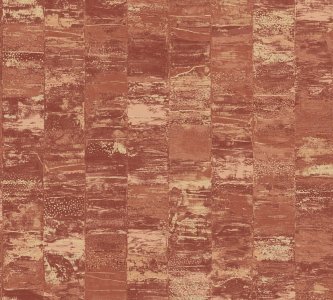 Vliesová tapeta přírodní vzor, oranžová 652-01 / Tapety na zeď Stylish 100380 (0,53 x 10,05 m) Dekens