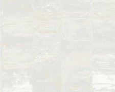 Moderní vliesová tapeta na zeď bílá, šedá, krémová, stříbrná, přírodní vzor. Exkluzivní, vysoce kvalitní a odolná vliesová tapeta z kolekce Stylish značky Dekens