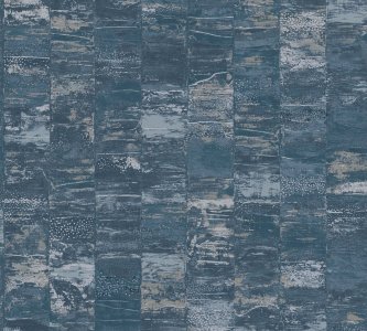 Vliesová tapeta přírodní vzor, modrá, šedá, krémová 652-03 / Tapety na zeď Stylish 100382 (0,53 x 10,05 m) Dekens