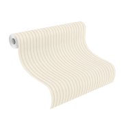 Vliesová tapeta dřevo, palubky - béžová 600803 / Tapety na zeď Schöner Wohnen CL (0,53 x 10,05 m) Rasch