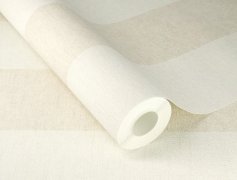 Vliesová tapeta béžové a krémové pruhy 600759 / Tapety na zeď Schöner Wohnen CL (0,53 x 10,05 m) Rasch