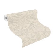 Vliesová tapeta listy - zelená, béžová 600551 / Tapety na zeď Schöner Wohnen CL (0,53 x 10,05 m) Rasch