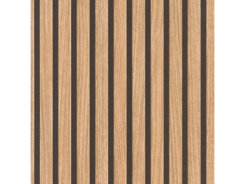 Papírová tapeta dřevené obložení 278408 / Tapety na zeď Aldora IV (0,53 x 10,05 m) Rasch