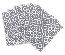 Samolepicí kachličky na stěnu Lina šedá (5 kusů 15,25 cm x 15,25 cm) 270-3113 / PVC samolepky na kachličky 2703113 d-c-fix