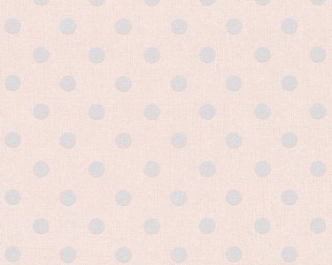 Vliesová tapeta 36148-1 růžová s puntíky / Tapety na zeď 361481 Elegance 5 (0,53 x 10,05 m) A.S.Création