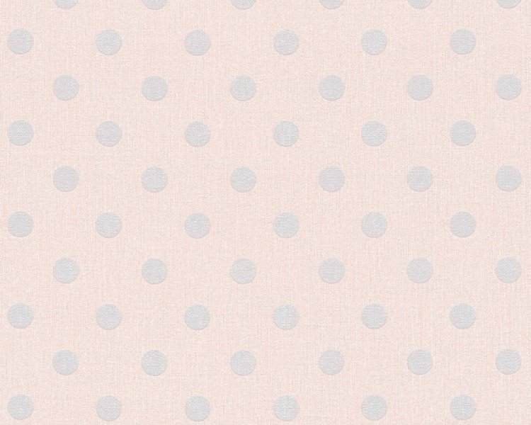 Vliesová tapeta 36148-1 růžová s puntíky / Tapety na zeď 361481 Elegance 5 (0,53 x 10,05 m) A.S.Création