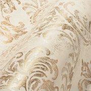 Luxusní vliesová tapeta barokní, zámecká - krémová, zlatá 4002391125 (0,53 x 10,05 m) A.S.Création