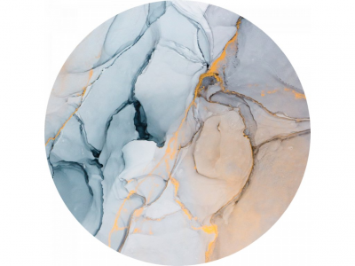 Samolepicí fototapeta Barevný kámen, žula 70x70 cm CR3211 Watercolor Stone / kruhové samolepicí vliesové dekorace La Form (ø 70 cm) AG Design