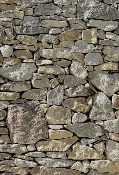 Vliesová fototapeta kamenná zeď 124 cm x 184 cm Sunny Decor / fototapety na zeď Stone Wall SDNW727 Komar