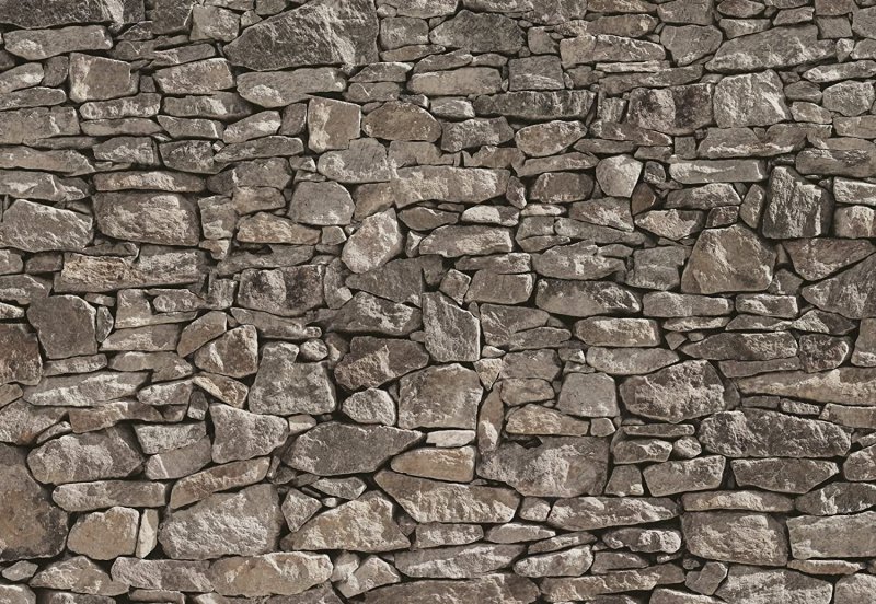 Papírová fototapeta Kamenná zeď 368 x 254 cm Sunny Decor / fototapety na zeď Stone Wall SD908 Komar