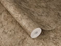 Vliesová tapeta hnědý mramor 497540 / Vliesové tapety na zeď Factory VI (0,53 x 10,05 m) Rasch