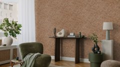 Vliesová tapeta hnědý mramor 497540 / Vliesové tapety na zeď Factory VI (0,53 x 10,05 m) Rasch
