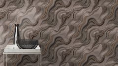 Vliesová tapeta šedý mramor 497656 / Vliesové tapety na zeď Factory VI (0,53 x 10,05 m) Rasch