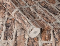Vliesová tapeta červená cihla, kámen 498332 / Vliesové tapety na zeď Factory VI (0,53 x 10,05 m) Rasch
