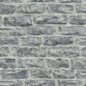 Vliesová tapeta šedá cihla, kámen 498349 / Vliesové tapety na zeď Factory VI (0,53 x 10,05 m) Rasch