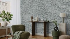 Vliesová tapeta šedá cihla, kámen 498349 / Vliesové tapety na zeď Factory VI (0,53 x 10,05 m) Rasch
