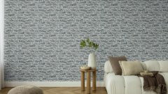 Vliesová tapeta šedá cihla, kámen 498349 / Vliesové tapety na zeď Factory VI (0,53 x 10,05 m) Rasch