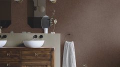 Vliesová tapeta hnědá 498479 / Vliesové tapety na zeď Factory VI (0,53 x 10,05 m) Rasch