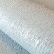 Ledově modrá, šedá, stříbrná, výrazně strukturovaná tapeta, zdobená bílými skleněnými třpytkami - nadčasová luxusní vliesová tapeta Neptun STONE BLUE z kolekce Universe od Hohenberger