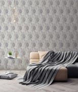 Vliesová 3D tapeta šedá geometrická 387211 / Tapety na zeď 387211 PintWalls (0,53 x 10,05 m) A.S.Création