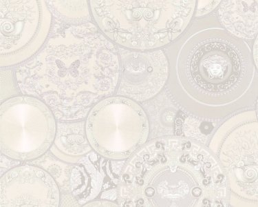 Luxusní vliesová tapeta 34901-4 avantgardní šedá stříbrná / Tapety na zeď 349014 Versace 3 (0,70 x 10,05 m) A.S.Création