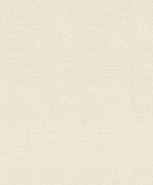 Vliesová tapeta 443455 béžově krémová textil, juta / Tapety na zeď Freundin (0,53 x 10,05 m) Rasch