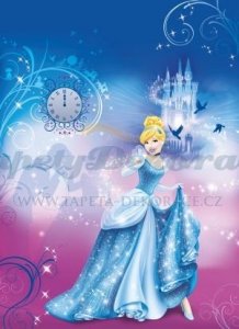 Fototapety 4 dílné Komar / fototapeta na zeď 4 dílná (184 x 254cm) Disney Popelka 4-407