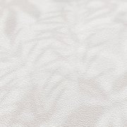 Matná vliesová tapeta listy s jemným vzorem listů s texturou - barva šedá, krémová - tapeta z kolekce Daniel Hechter 7