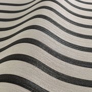 Vliesová tapeta lamely, pruhy béžové, černé  (0,53 x 10,05 m) 786283 / Tapety na zeď 786283 PintWalls III A.S.Création